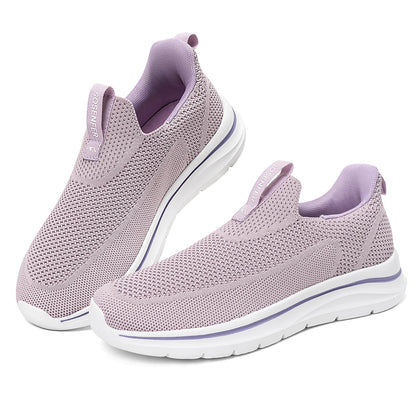 2025 Dropshipping Product Women Mesh Sneakers Slip on Best Selling Casual Lightweight Shoes Femmes