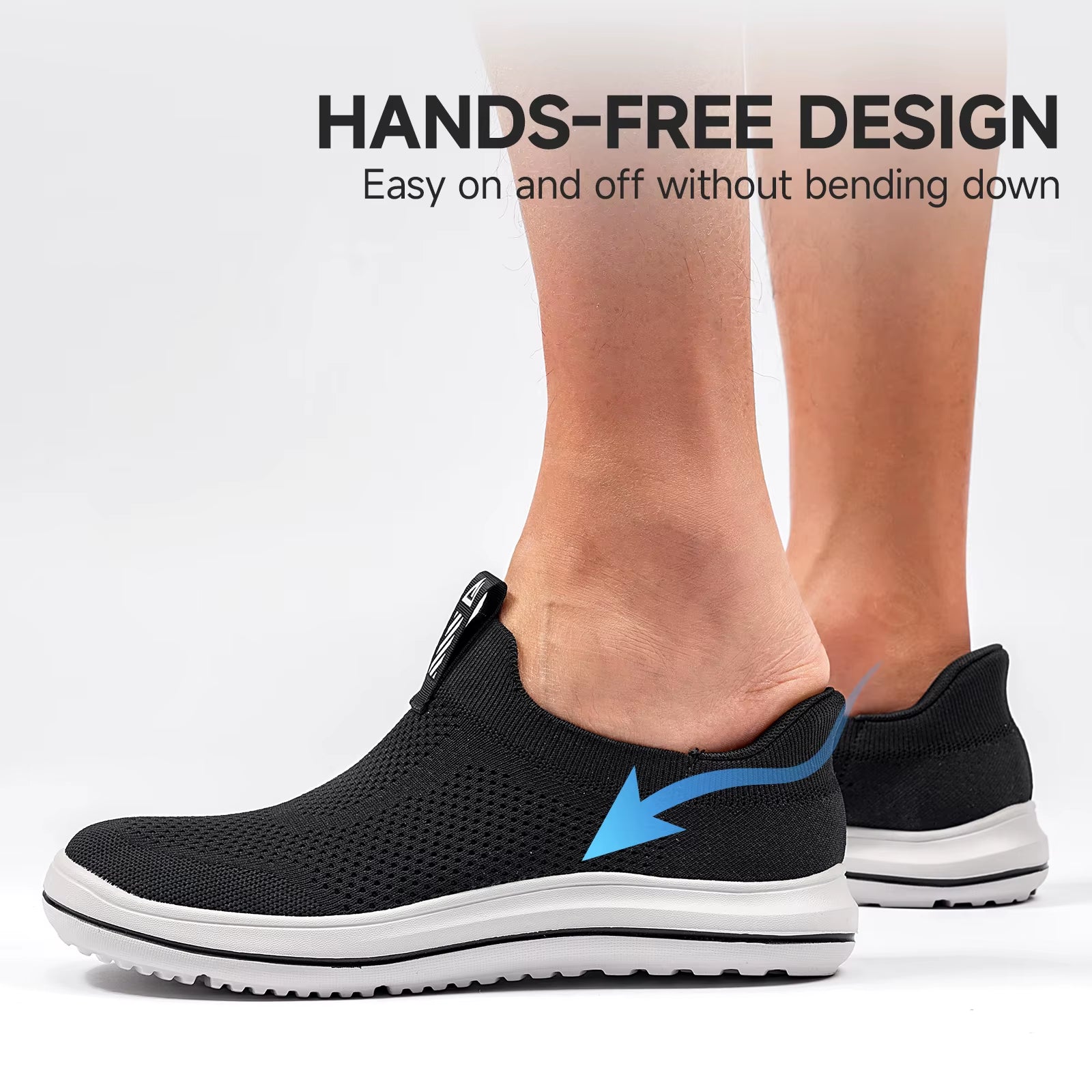 2025 Dropshipping Product Men'S Breathable Sneakers Hand Free for All Seasons Hot Sale Casual Shoes